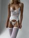 Seductive Bodysuit XL White New DO2426 foto