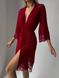 Women's Bathrobes M Red New DO2917 foto